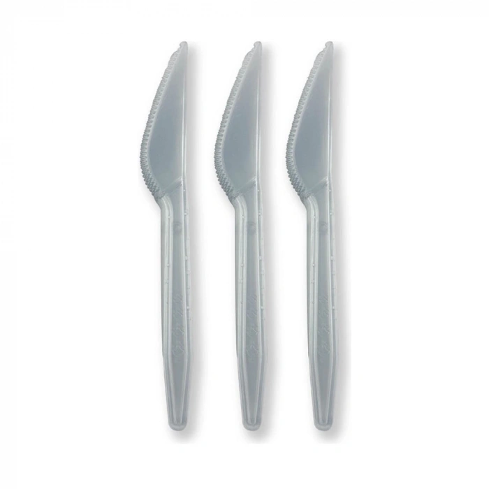 Gri Renk Lüks Plastik  25 Adet