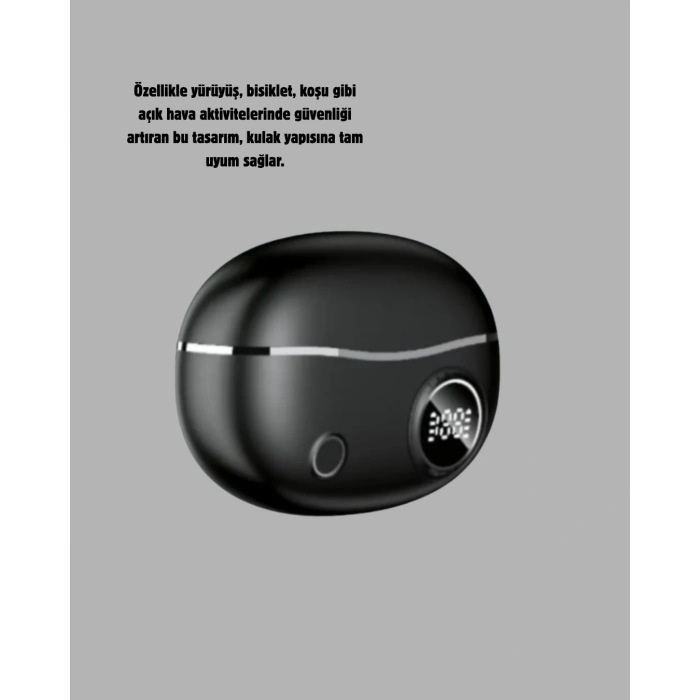 Kablosuz Açık Kulak Kulaklık Bluetooth 5.4 Type-C Hızlı Şarj 30 Saat