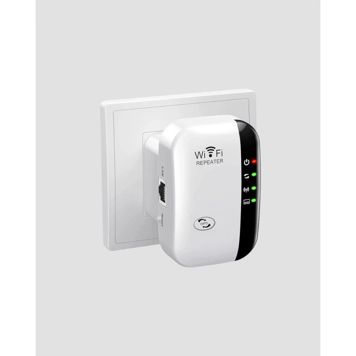 Kablosuz İnternet Genişletici 2.4GHz WiFi Repeater Kolay Kurulumlu