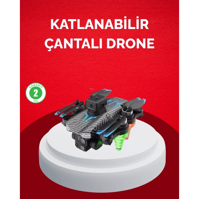 Katlanabilir Drone 1080P Kamera 0-100m Uçuş Mesafeli