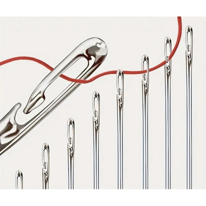 Kolay iplik Geçirilen İğne Seti 12 Adet