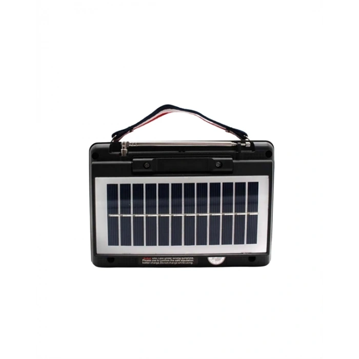 KTF-1428 Güneş Paneli Şarjlı Nostaljik Bluetooth Hoparlör – FM/AM/SW Radyo, USB/SD Desteği, Taşınabilir Tasarım
