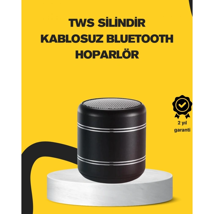 Mini Alüminyum Bluetooth Hoparlör Yüksek Bas Performansı