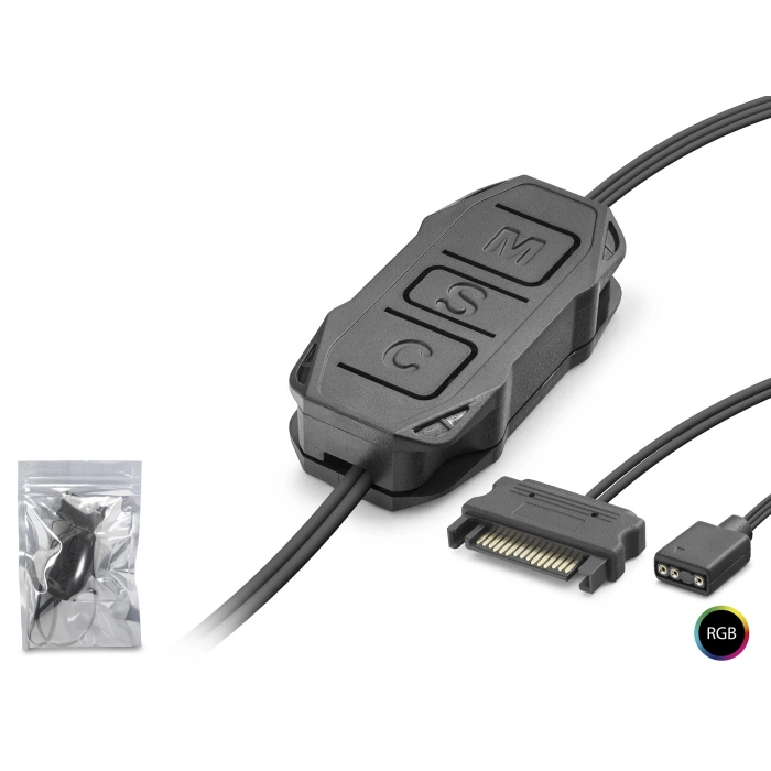 Mini Argb Fan Kontrolcüsü - Siyah ND2805