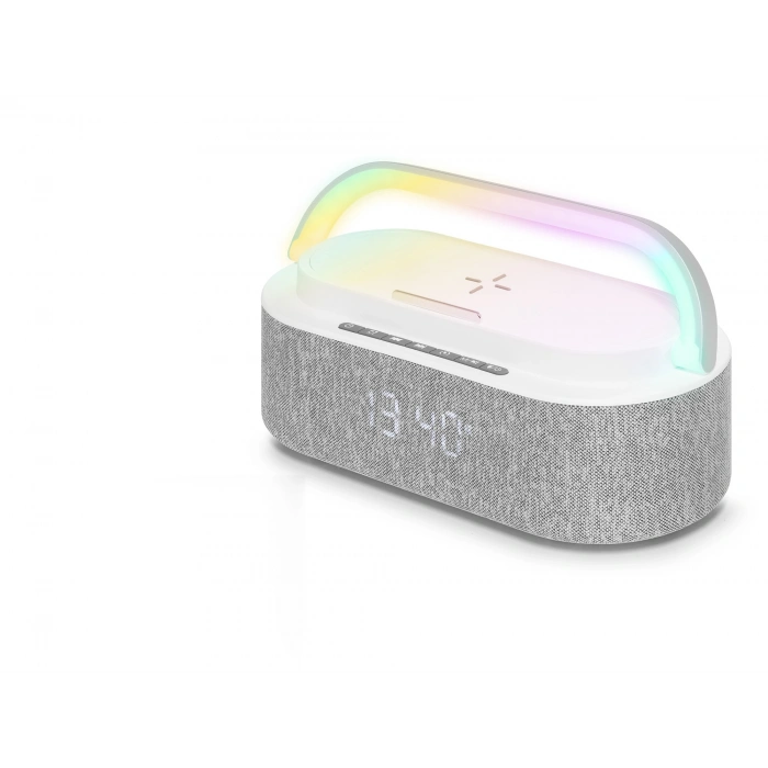 Mini Bluetooth Hoparlör Fm Rgb - Beyaz A915