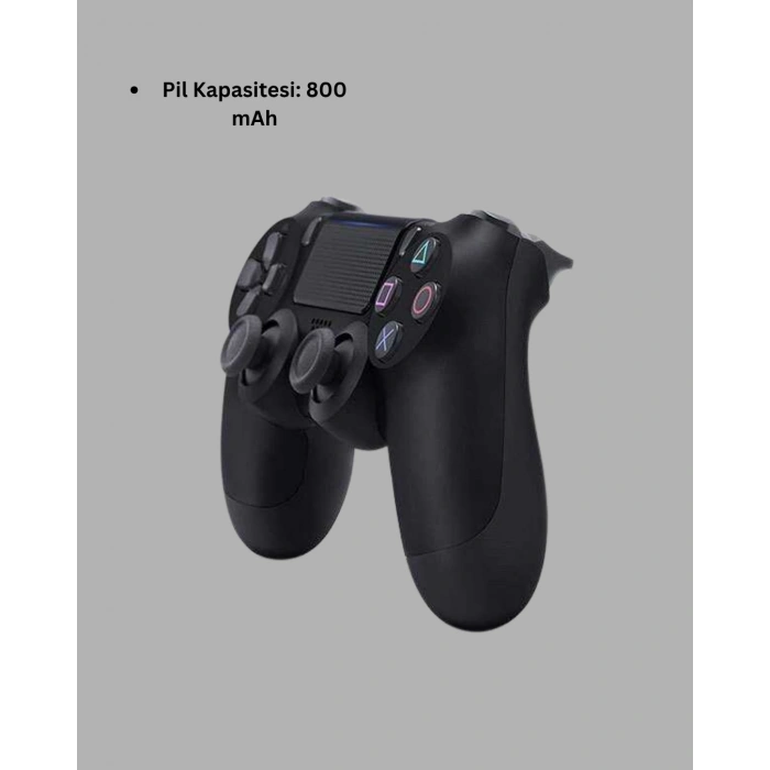 PS4 Uyumlu Kablosuz Oyun Kolu – Gerçekçi Titreşimli Geri Bildirim