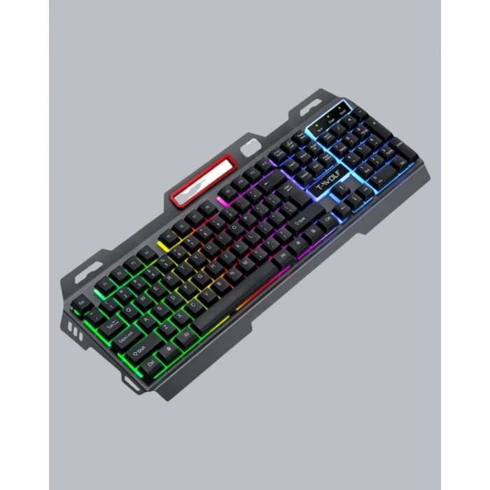 RGB Aydınlatmalı Klye Mouse Seti – USB Bağlantılı, Türkçe Q, Ayarlanabilir DPI, Ergonomik Yapı