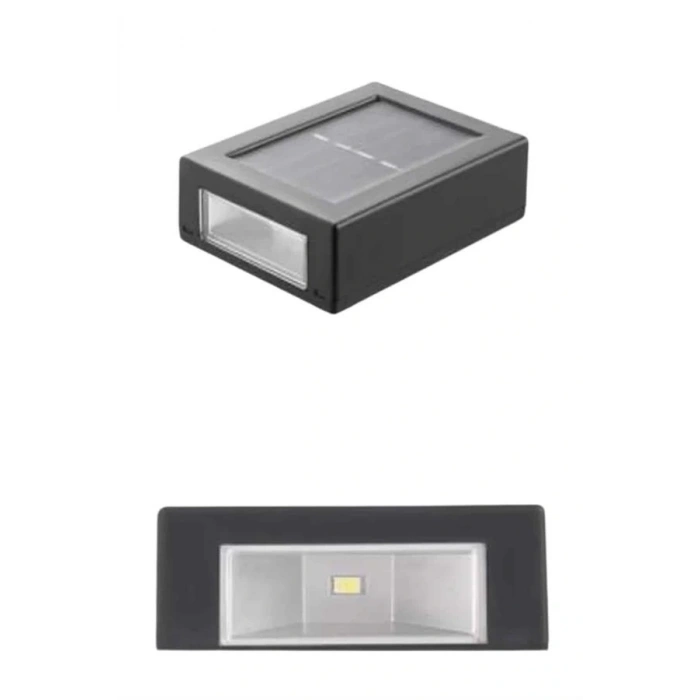 Solar Güneş Enerjili Çift Taraflı Duvar Lambası Çift Taraflı Duvar Lamba Güneş Enerjili