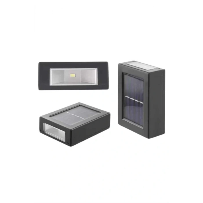 Solar Lamba Dekoratif Aplik Su Geçirmez Led Işıklı Duvar Lambası