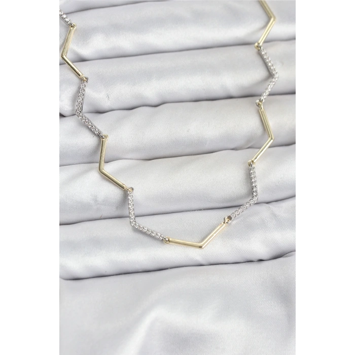 VIP Seri Zikzak Model Kadın Kolye