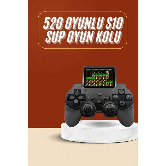 Yeni Nesil Mini Atari 520 Retro Oyunlu S10 El Atarisi Video Oyun Konsolu