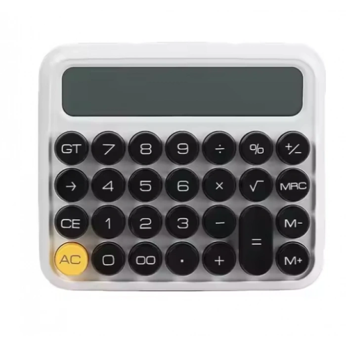 ZR737 Jn-800 Junno Beyaz Hesap Makinesi