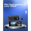 1080P 3 Kameralı Araç DVR – Döngü Kayıt ve Geri Görüş Özellikli