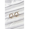 316L Çelik Gold Renk 12 mm Halka Kadın Küpe