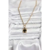 316L Çelik Zincir Gold Renk Vintage Model Kadın Kolye