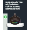 550ML Ultrasonik Ha Nemlendirici ve Aromaterapi Difüzörü