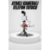 Akıllı Telefon Vlog Kiti Tripod Mini Mikrofonlu Telefon Tutucu