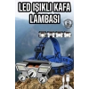 Balıkçı Kafa Lambası Led Işık 4 Farklı Mod Esnek ve Ayarlanabilir