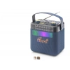 Bluetooth Fm Radyo Usb Tf Aux Solar Şarjli Rgb Çok Renkli Kamp Hoparlör FP393S