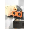 Bluetooth Hoparlör Ahşap Klasik Retro Gramofon Bluetooth Müzik Kutusu