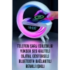 Bluetooth Hoparlör Dijital Göstergeli Wireless Şarj RGB Işıklı