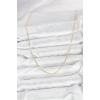 CM 14K Gold Renk Ataç Zincir Model 60 cm Kadın Kolye