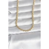 CM 14K Gold Renk Zincir Model 60 cm Kadın Kolye