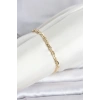 CM 14K Gold Renk Zincir Model Kadın Bileklik