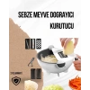 Döner Mekanizmalı Rende lı Sebze Dilimleyici Seti