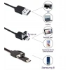 Endoskop 3 in 1 Yılan Kamera USB Micro Usb Type-C Uyumlu 15M