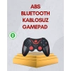 Ergonomik Tasarımlı Kablosuz Bluetooth Gamepad Titreşimli