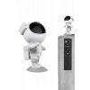 Gece Lambası Astronot Bluetooth Hoparlörlü Galaksi Işık Projektörü