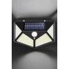 Güneş Enerjili Bahçe Aydınlatma Lambası Solar 100 Led Lamba
