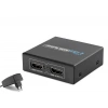 Hdmi Splitter 1080P 3D 1 In 2 Out - Siyah HDX1284