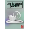 Hızlı Şarj Güç Adaptörü Şarj Aleti İOS Uyumlu 15/Pro/Pro Max