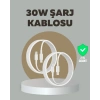 iPhone iPad  Uyumlu 30W Type-C to Lightning Kablo