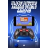 Joystik Gamepad Bluetooth Telefon Tutucu Oyun Kolu Telefon Android Uyumlu