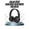 Kulak Üstü Bluetooth Kulaklık Yüksek Ses Kaliteli Ayarlanabilir
