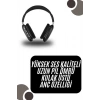 Kulak Üstü Kablosuz Bluetooth Kulaklık Yumuşak Süngerli SD Kart Girişli