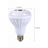 Kumandalı RGB Led Işık Bluetooth Hoparlör Ses Lambası Renkli Ampul