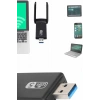 Mbps Wifi Alıcı Kablosuz Wifi Adaptörü Çift Band Çift Antenli
