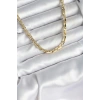 Pirinç Gold Renk 60 cm Zincir Kadın Kolye