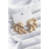 Pirinç Gold Renk Kadın Küpe - TJ-BKP8242
