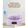 Retro Pikap Tasarımlı Bluetooth Hoparlör – Projektörlü Şarjlı Lamba