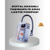Şarjlı Kablosuz Ha Pompası – 150 PSI Basınç, LED Ekran ve 6000mAh Batarya
