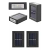 Solar Güneş Enerjili Çift Taraflı Duvar Lambası Çift Taraflı Duvar Lamba Güneş Enerjili