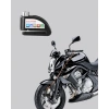 Titreşim Sensörlü Alarmlı Motosiklet Disk Kilidi 14mm Çelik Çift Kilitleme