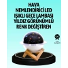 USB ile çalışan projektörlü aromaterapi nemlendirici masaüstü kullanım için uygun
