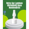 USB Şarjlı Retro Gaz Lambası Ha Nemlendirici Led Atmosfer Işıklı