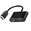 ZR723 Dp To Hdmı+Vga Çevirici
